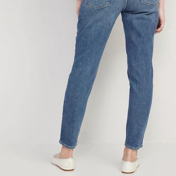 Old Navy High-Waisted OG Straight Ankle Jeans for Women - Picture 5 of 7